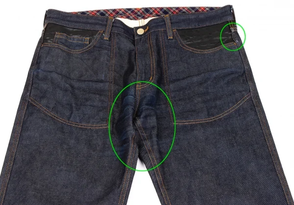 コムデギャルソンオムCOMME des GARCONS HOMME シンセティックレザー