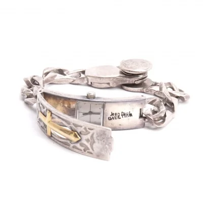 ジャンポールゴルチエJean Paul GAULTIER 925クロスチェーン