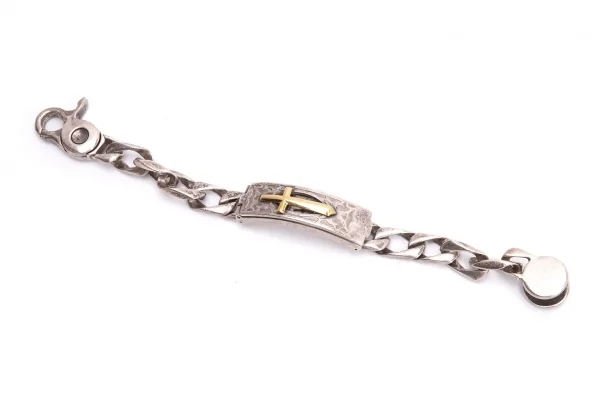 ジャンポールゴルチエJean Paul GAULTIER 925クロスチェーン