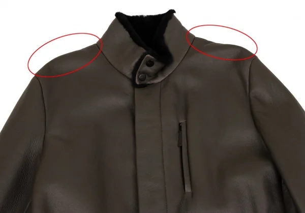 アルマーニ コレッツォーニ ARMANI COLLEZIONI ラムレザームートン