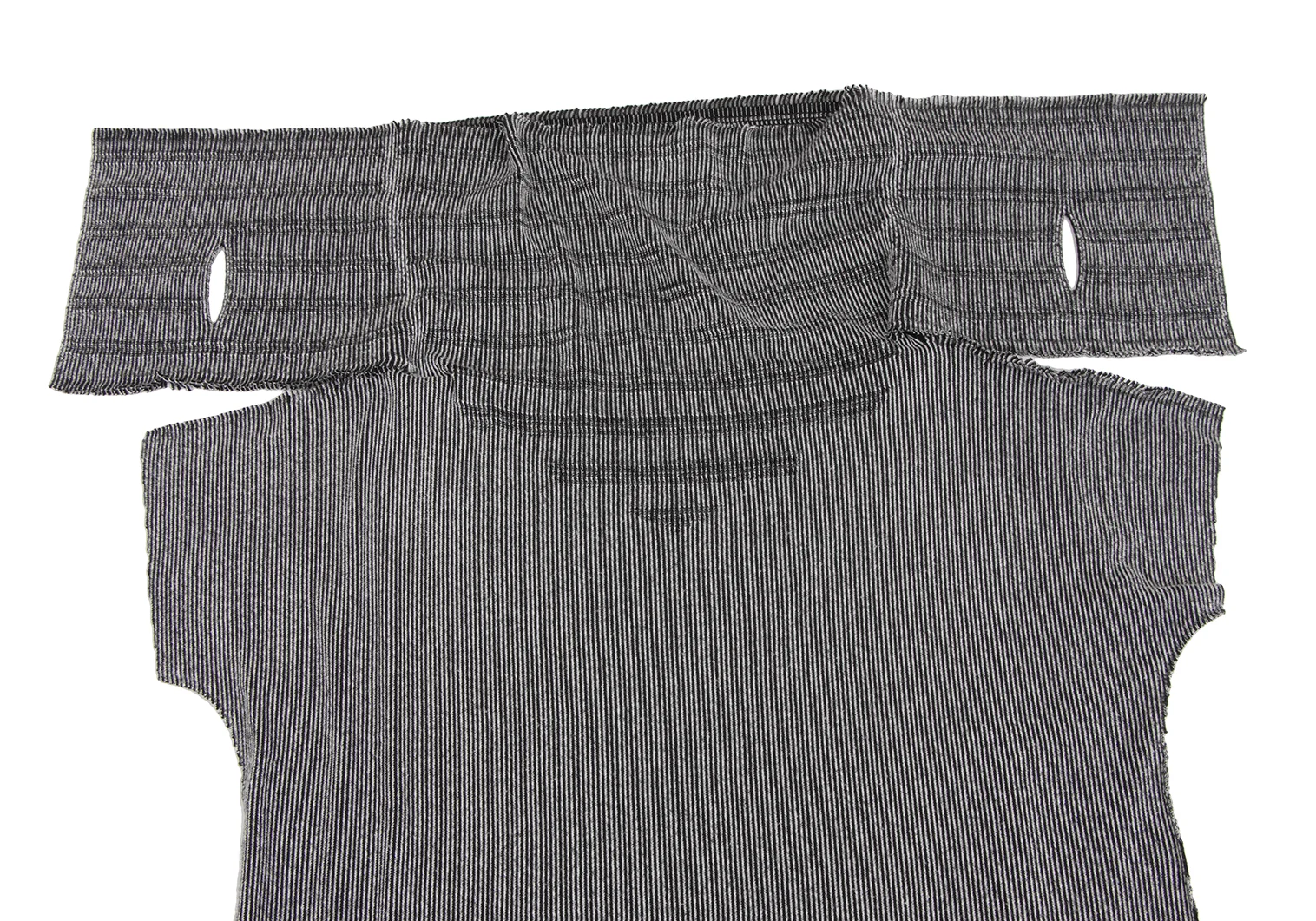 イッセイミヤケ エーポックISSEY MIYAKE A-POC INSIDE 変形ストライプ