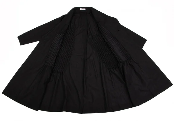 イッセイミヤケISSEY MIYAKE WOOL LEAFLET リーフレットプリーツ切替