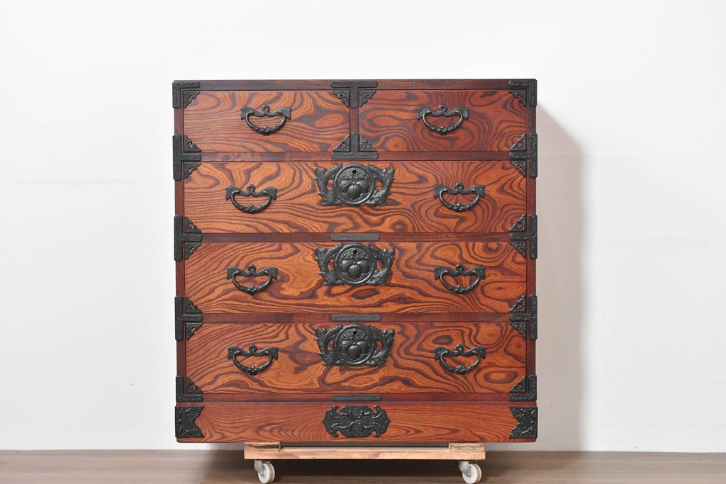 公式】アンティーク家具ラフジュ工房商品詳細ページ中古 岩谷堂箪笥 漆