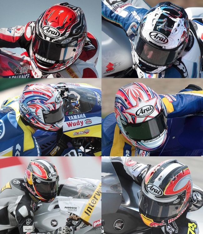 Webike | Arai アライ RX-7 RR5 PEDROSA GP [ペドロサ](W-049-093