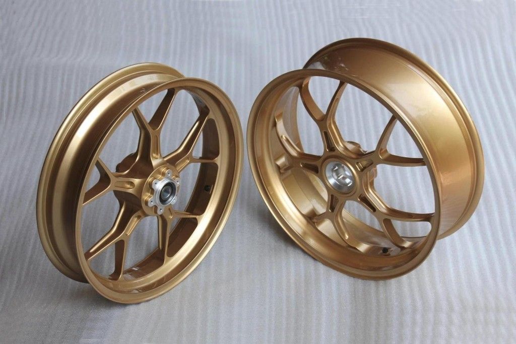 HONDA NSR250R 純正 フロントマグホイール 17インチ 金塗装 【公式通販】