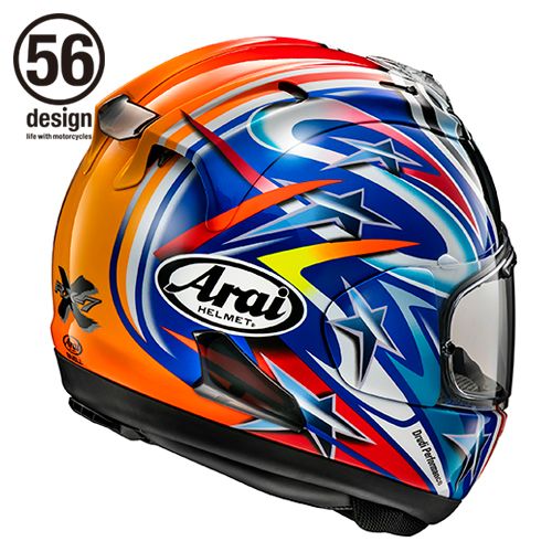 Webike | Arai アライ Arai×56design RX-7X Nakano Red 2003 [アール