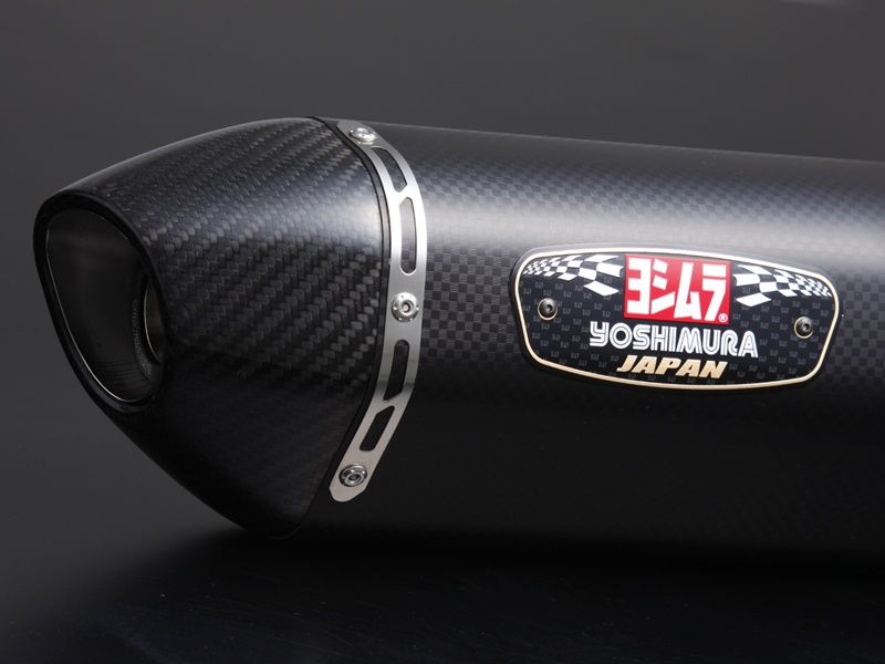 Webike | YOSHIMURA ヨシムラ 機械曲R-77Sチタンサイクロン カーボン