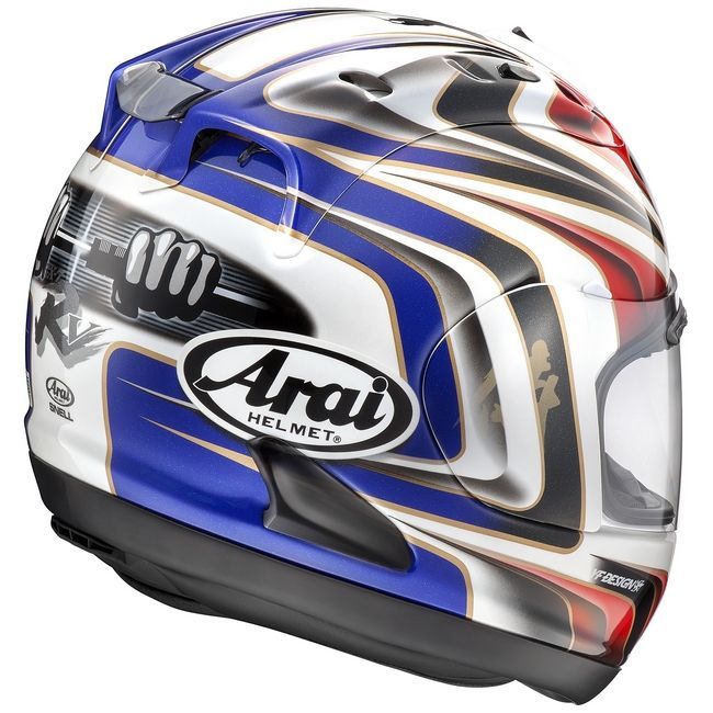 Webike | Arai アライ RX-7 RR5 AOYAMA GP [アオヤマGP] TRICO(W-49