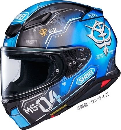 Webike | SHOEI ショウエイ Z-8 MS-04 ブグ (ランバ・ラル仕様