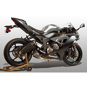 ZX-6Rに適合する｜スリップオンマフラー M4 Performance Exhaust（M4