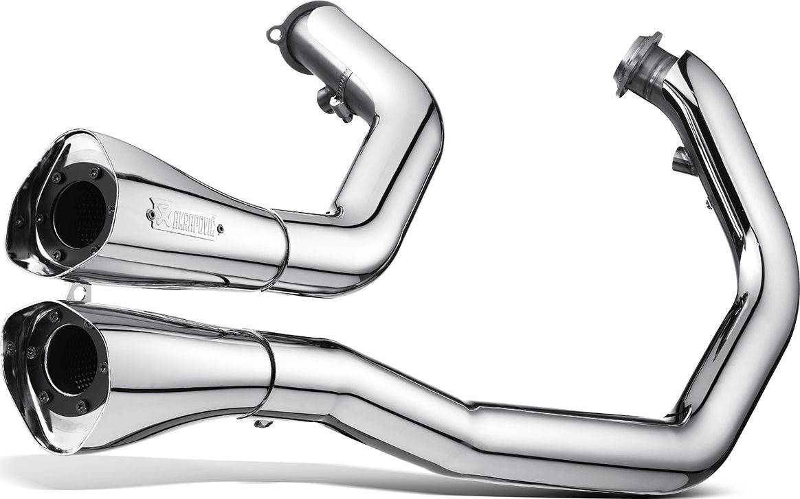 Webike | AKRAPOVIC アクラポビッチ オープンライン クローム フル