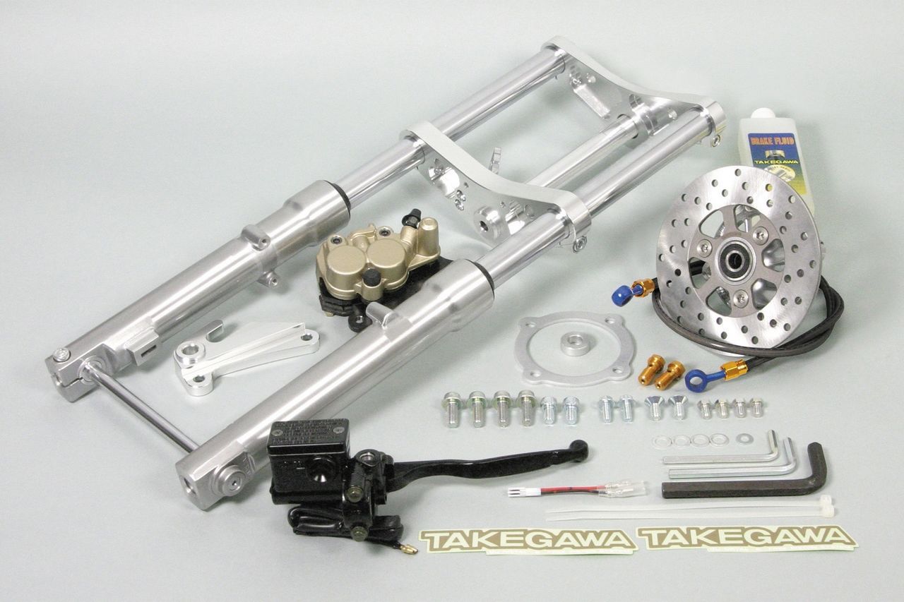 Webike | SP武川 SPタケガワ Φ27正立フロントフォークキット (8インチ