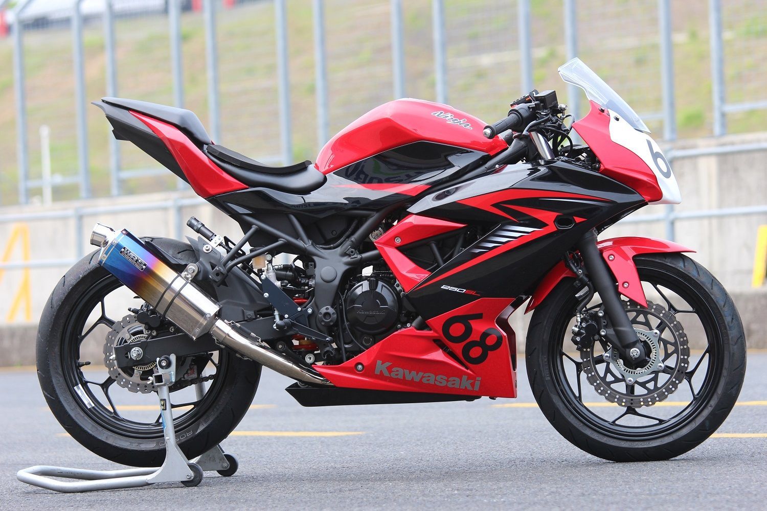 Webike | WR'S ダブルアールズ JP250 レース用フルエキゾースト