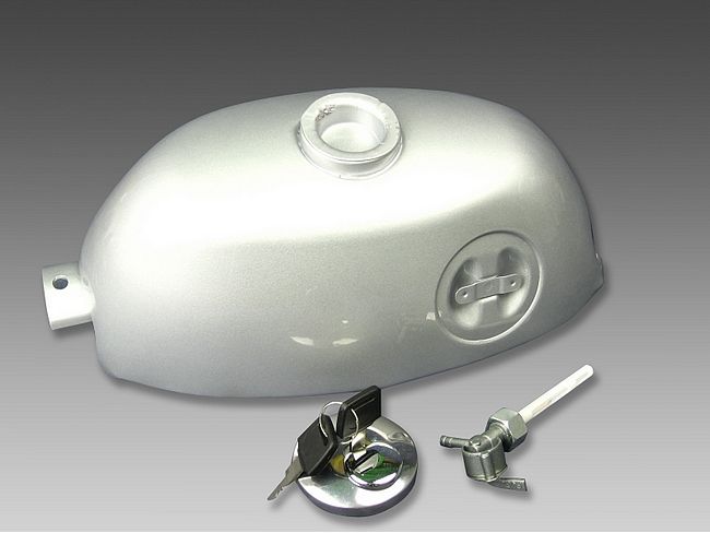 Webike | MINIMOTO ミニモト モンキーZ50A社外品燃料タンクシルバー