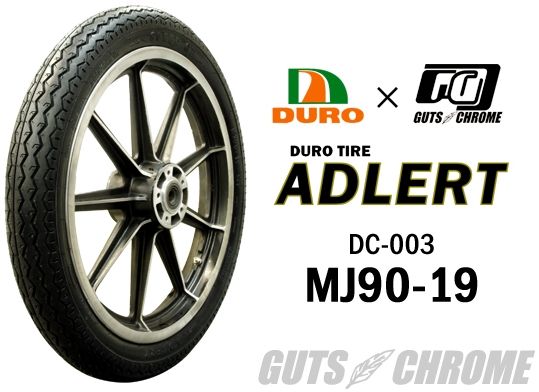 Webike | GUTS CHROME ガッツクローム DURO ADLERT(アドラート) タイヤ
