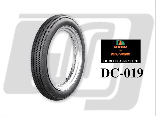 Webike | GUTS CHROME ガッツクローム DURO CLASSIC タイヤ 【19×4.00