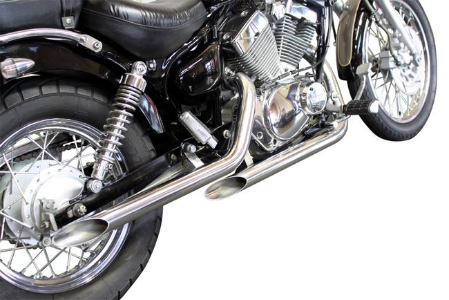 Webike | U-CP ユーシーピー ステンレススラッシュカットマフラー