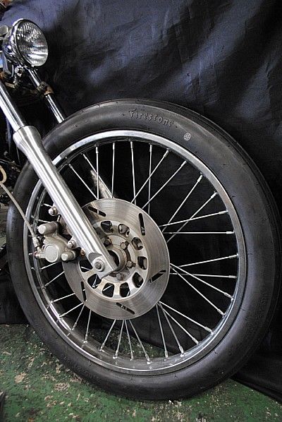 Webike | 部品屋K&W 21インチフロントホイールキット ビラーゴ250