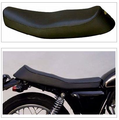 Webike | K＆H ケイアンドエイチ ダブルシートタイプ2A ステッチ SR400