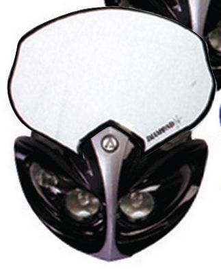 Webike | ACERBIS アチェルビス ダイヤモンドヘッドライト (AC-30-01BK