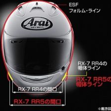 Webike | Arai アライ RX-7 RR5 HAGA3 【ハガ3】(W-049-055) | フル