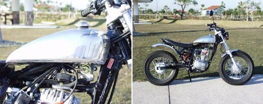 Webike | BIG CEDAR ビッグシーダー アルミチョップタンク FTR223