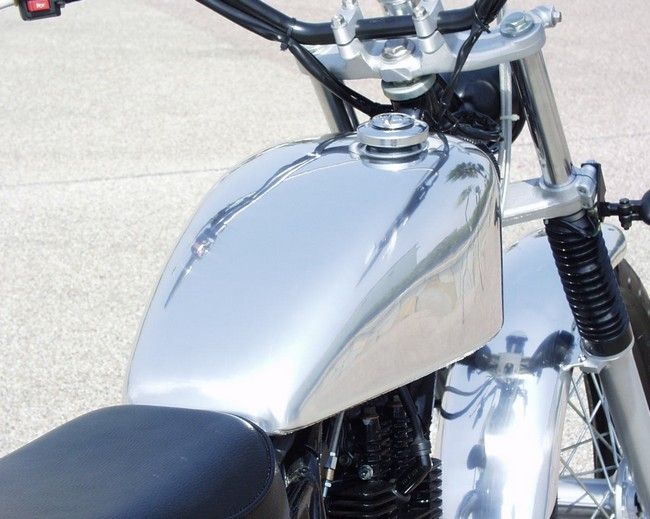 Webike | BIG CEDAR ビッグシーダー アルミタンク T-4 TW200(2005-01