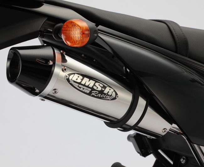 Webike | BEAMS ビームス CROSS-EVO ブラックマフラー D-tracker125 [D