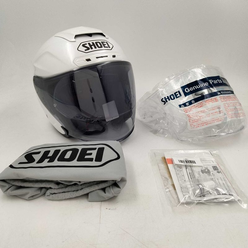 SHOEI J-FORCE Ⅳ ルミナスホワイト XL SHOEI J-FORCE4 サイズXL