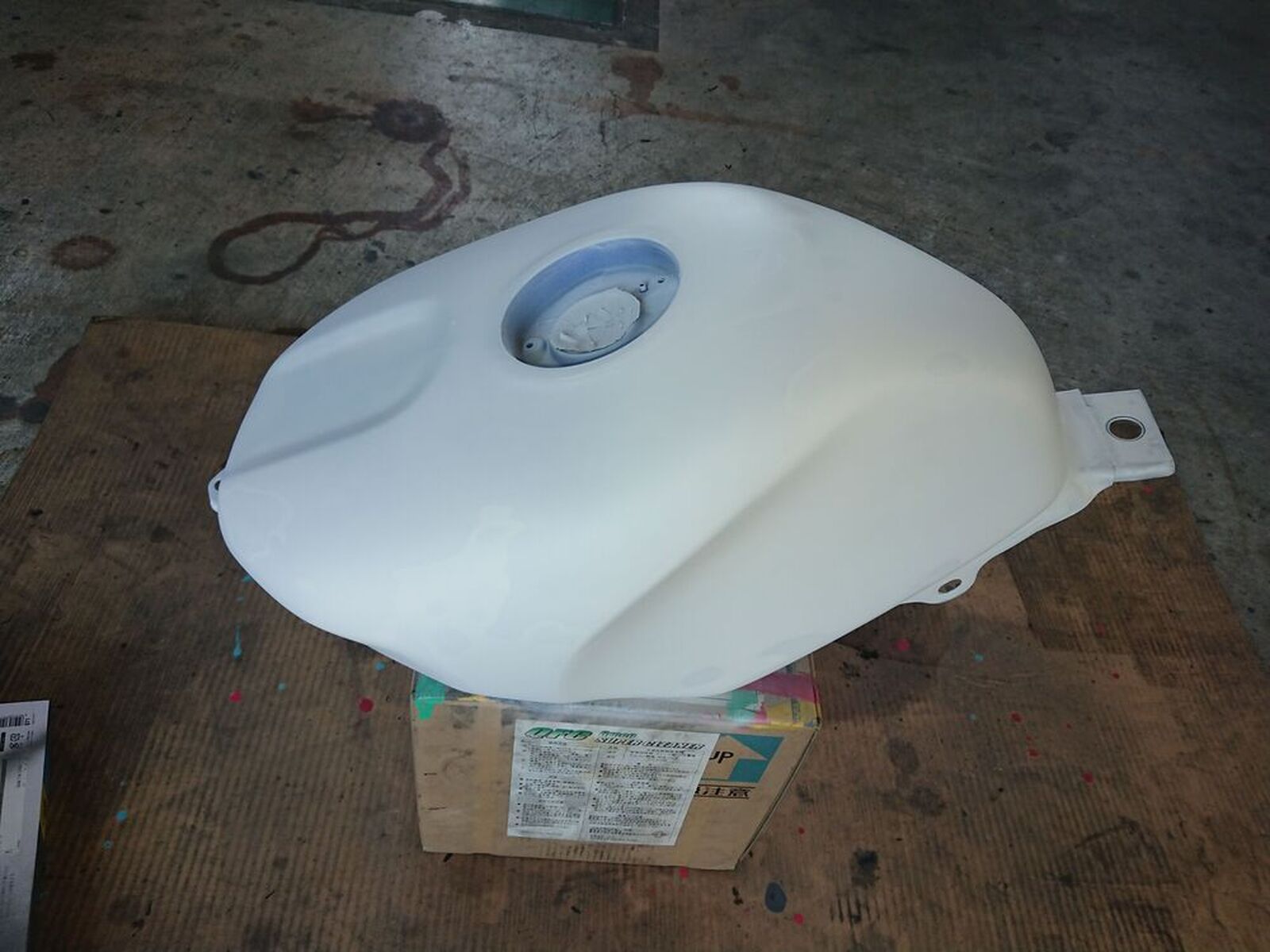 HONDA NSR250R「NSR250（MC21→MC28）のレストア.017 燃料タンク