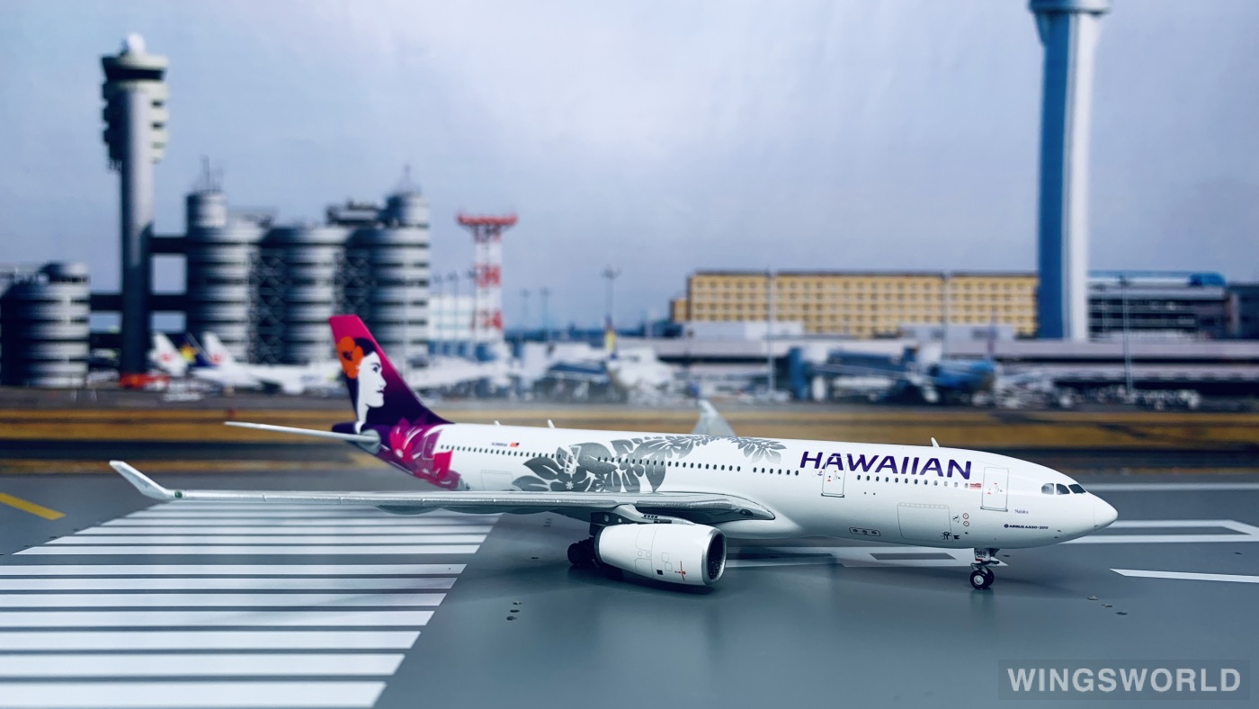 Geminijets 1:400 Airbus A330-200 Hawaiian Airlines 夏威夷航空