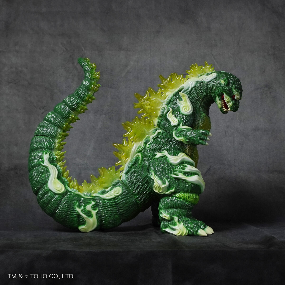 PLEX GODZILLA VINYL ART『GVA-BC ゴジラ1995 Frog Tree 浮世ノ絵（黒