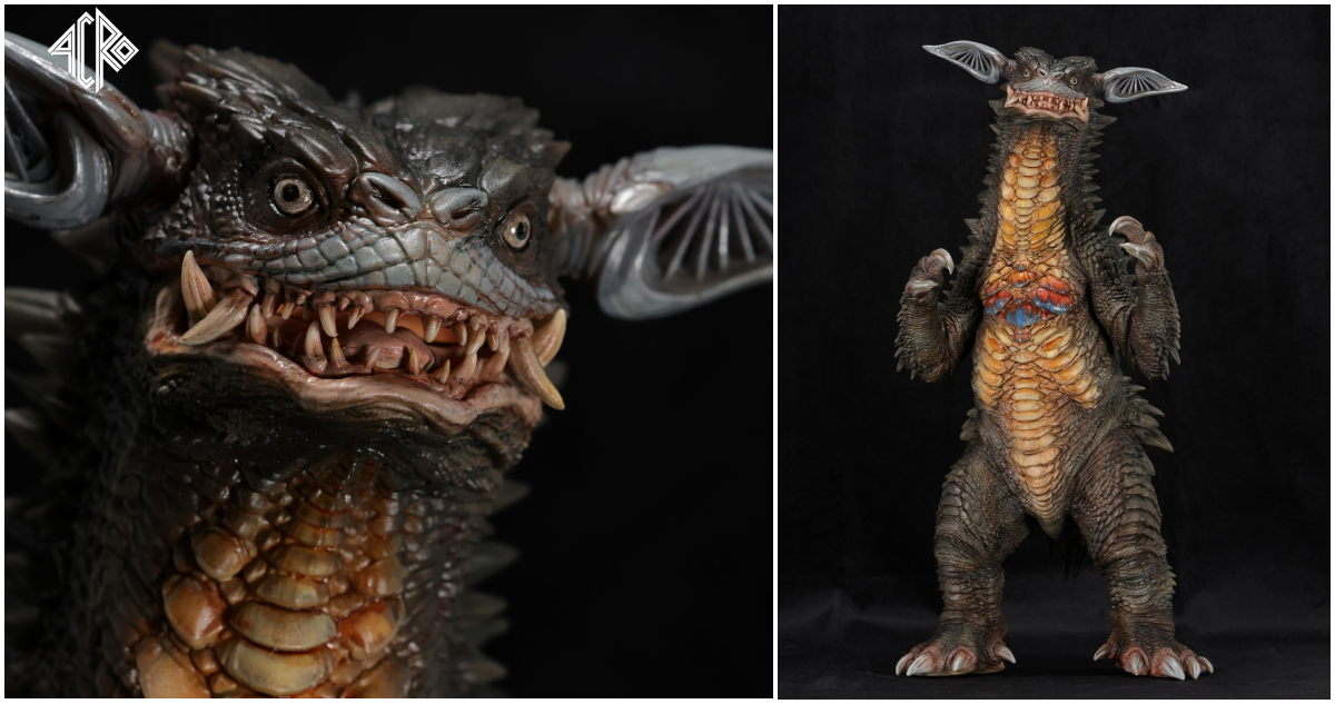 ACRO『KRS × Sagata Kick 脳波怪獣ギャンゴ』ソフビモデル 恐ろしさと