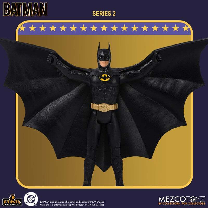 MEZCO 5 Points シリーズ「バットマン (1989) - シリーズ第2弾セット