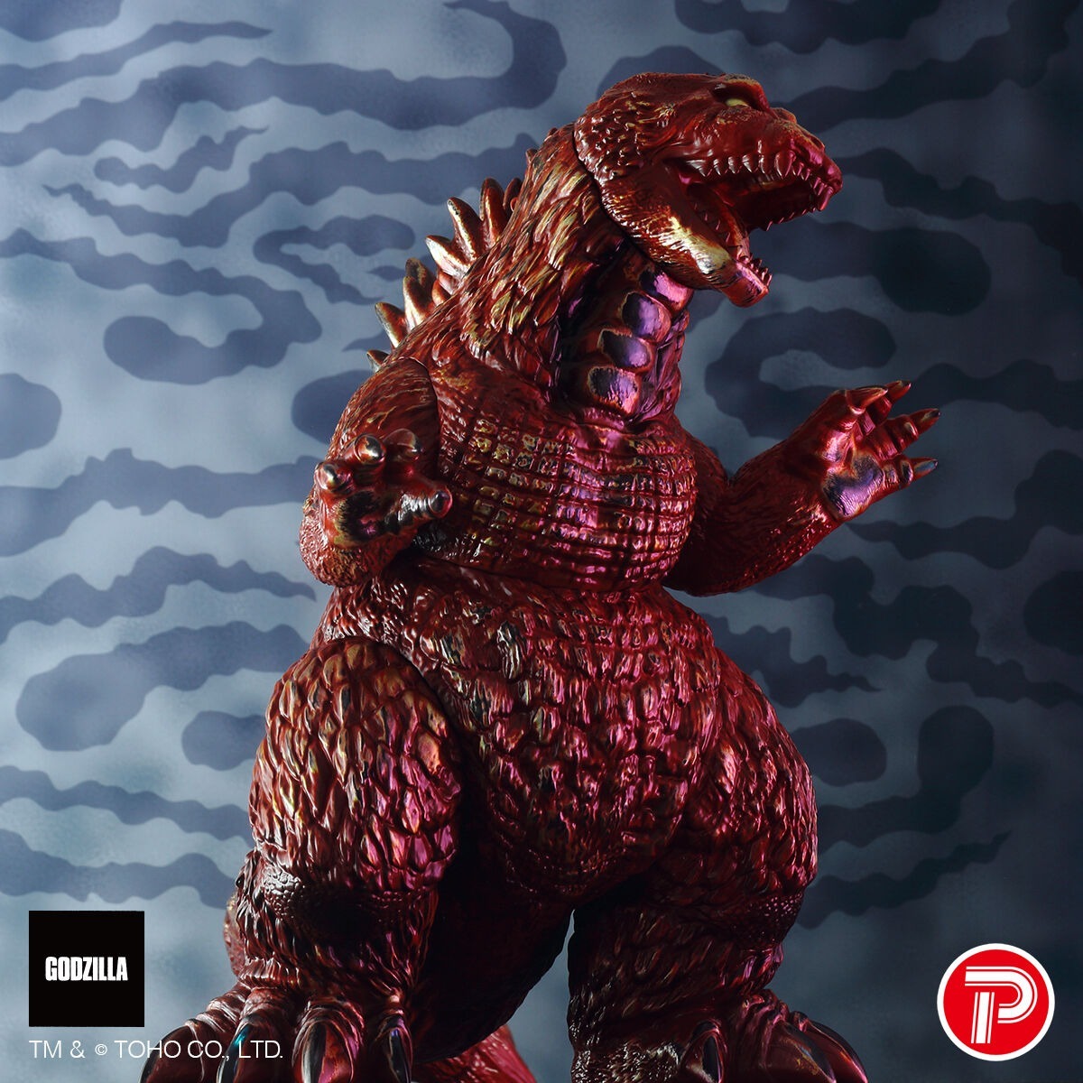 PLEX GODZILLA VINYL ART『ゴジラ 2001 Frog Tree バーニングレッド
