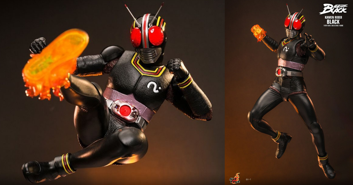 ホットトイズ『仮面ライダーBLACK』仮面ライダーBLACK 1/6スケール