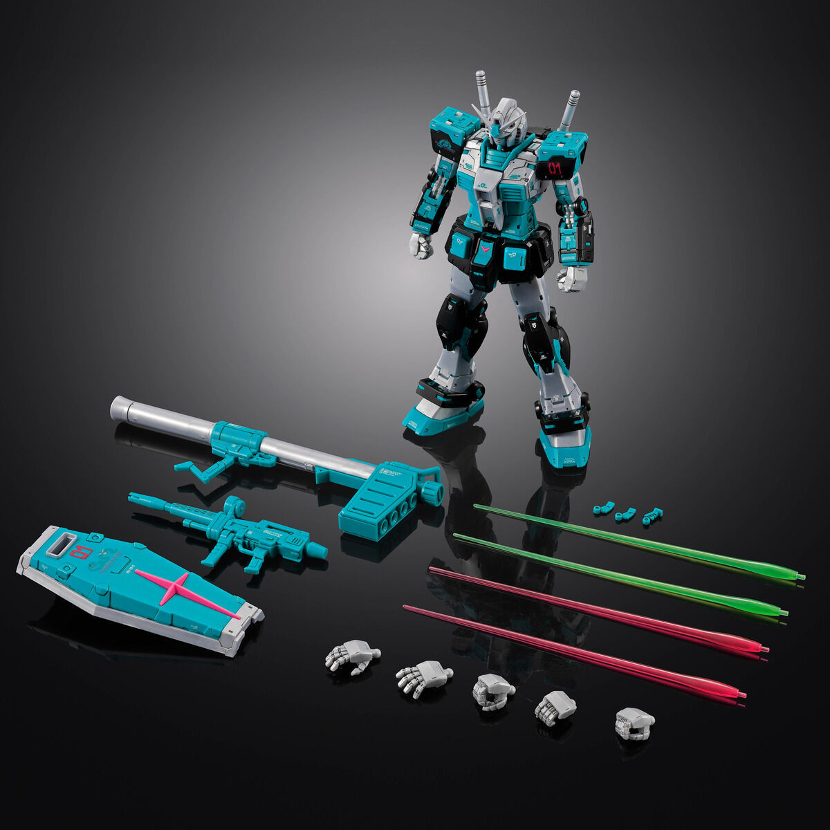 ガンダム45周年×初音ミク 限定商品『RG 1/144 ザクII [初音ミクVer
