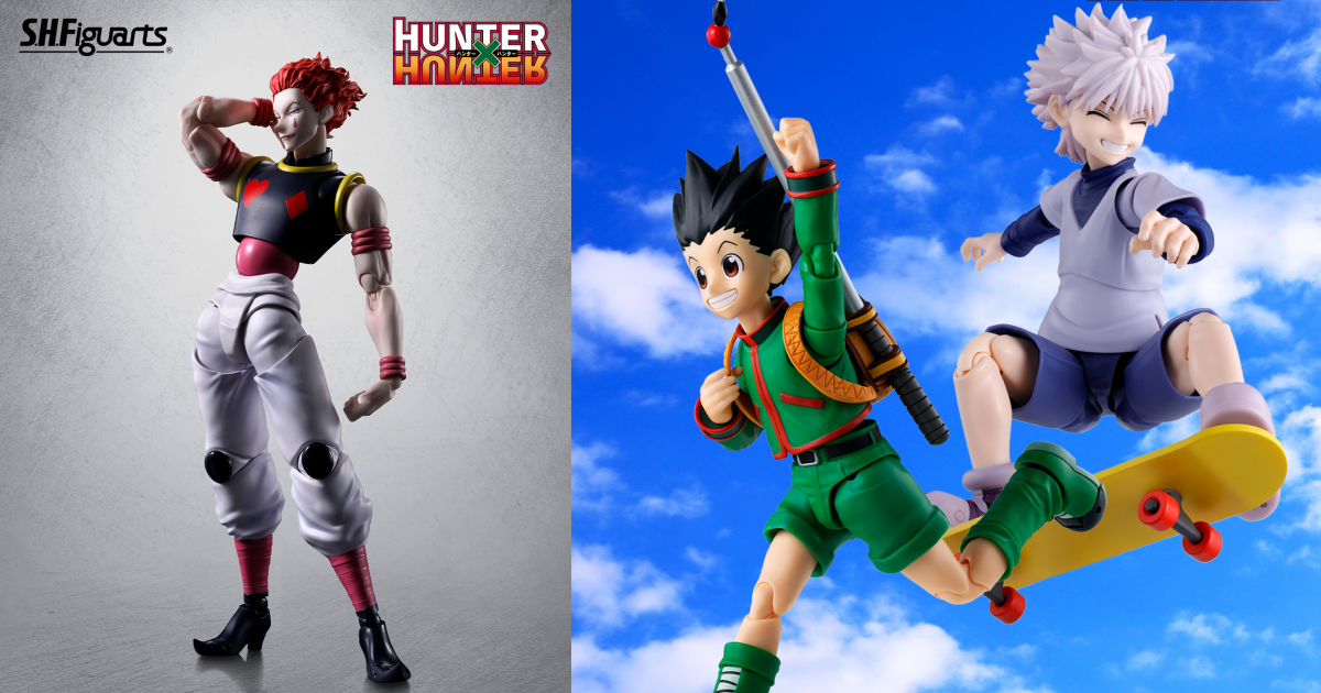 S.H.Figuarts「『HUNTER×HUNTER』ヒソカ／ゴン＆キルア ハンター試験編