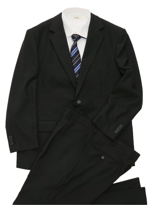 ストレッチウォッシャブル リラックスフィット 2ボタン2ピース