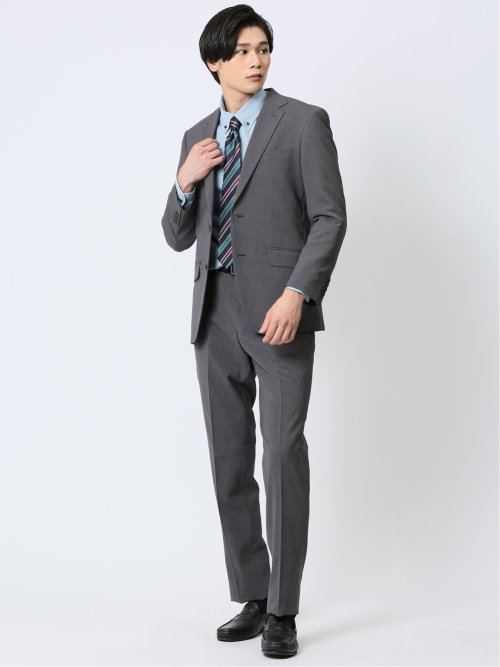 ストレッチウォッシャブル レギュラーフィット 2ボタン2ピーススーツ