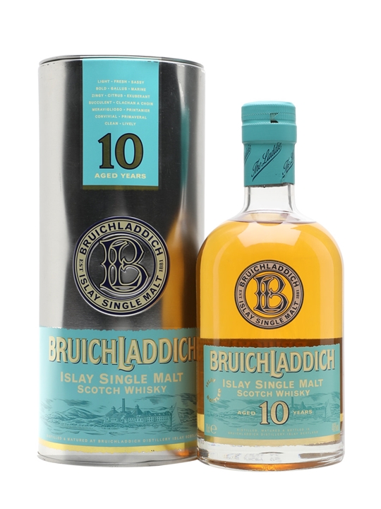 Bruichladdich 10 Year Old Scotch Whisky : The Whisky Exchange