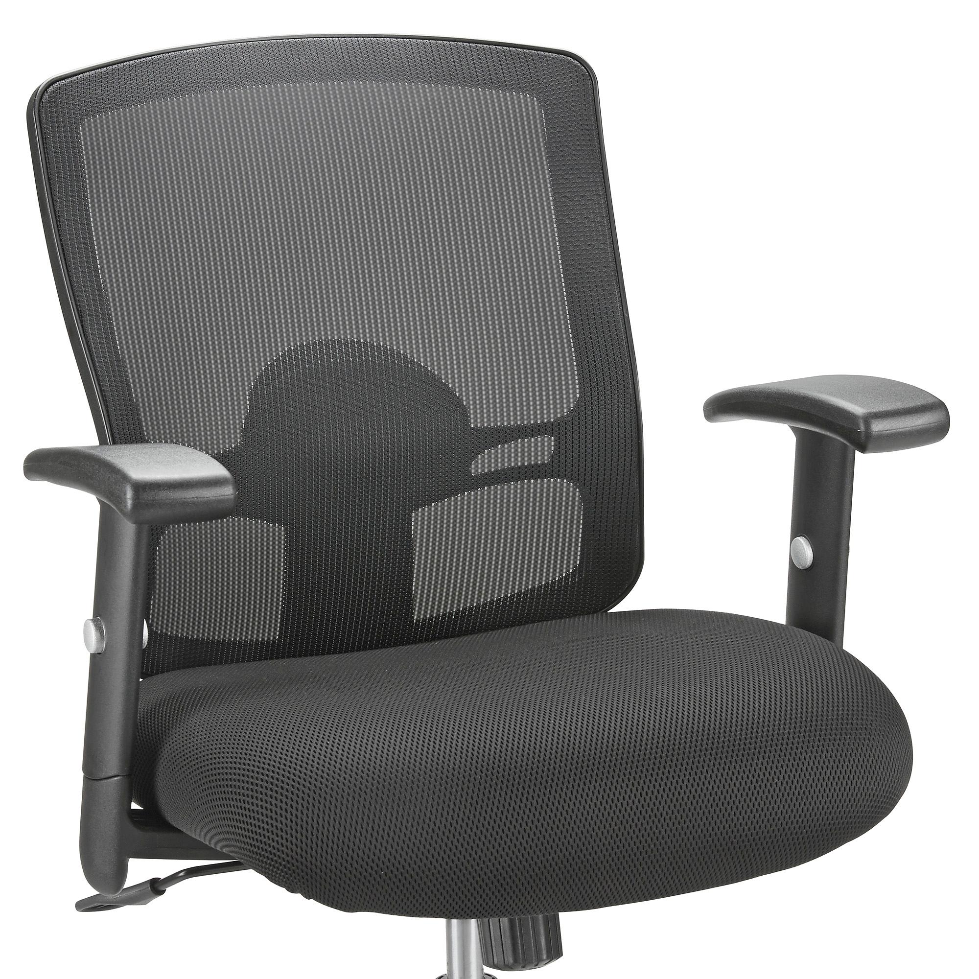 Deluxe Mesh Work Stool H-6890 - ULINE