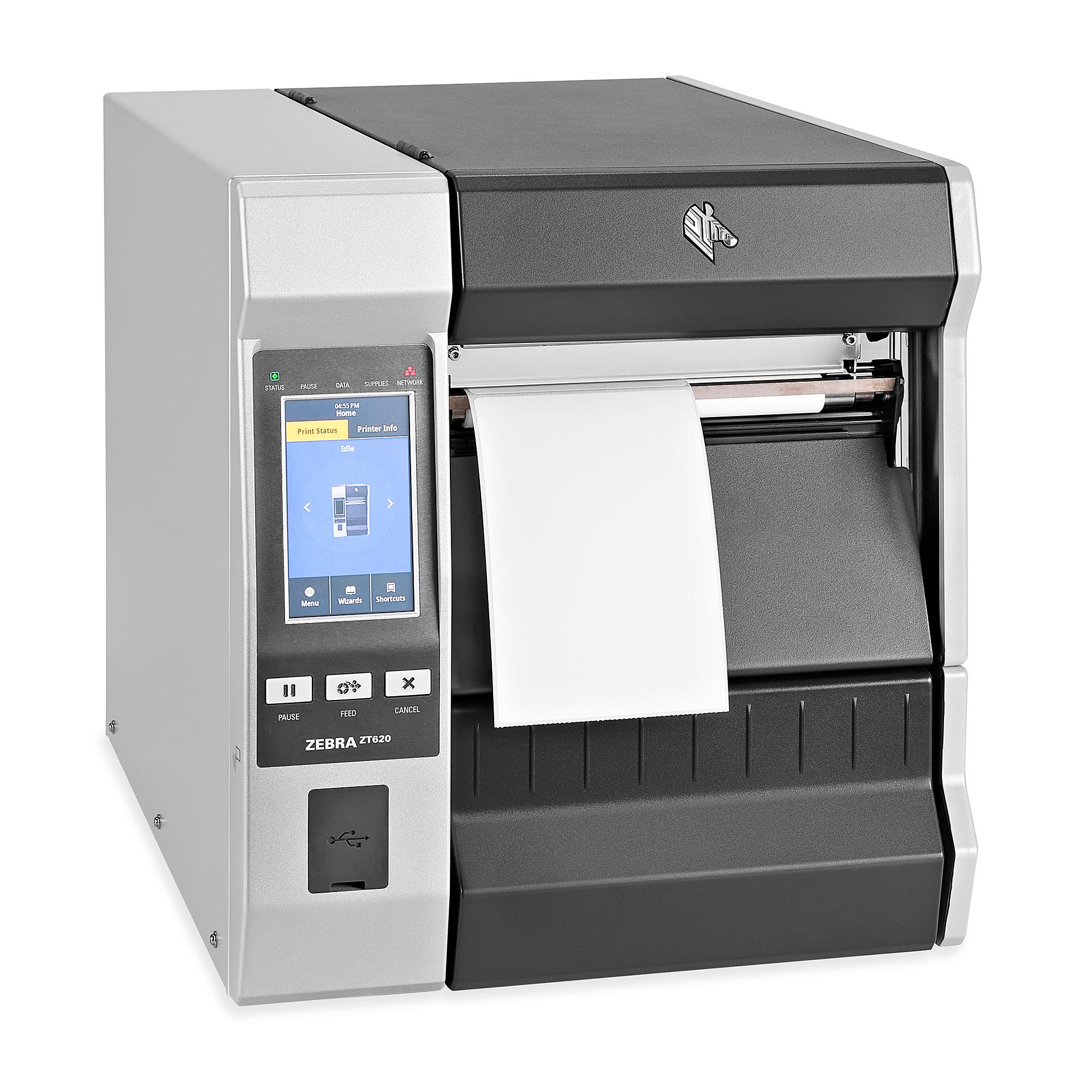 Zebra ZT620 Industrial Barcode Printer - 300 dpi H-8859 - ULINE