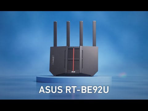 Wi-Fiルーター 5764＋2882＋1032Mbps LTE対応 RT-BE92U [Wi-Fi 7(be