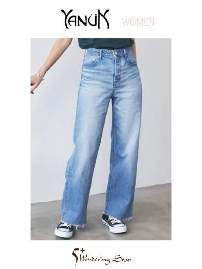 YANUK】ワイドストレートデニム LILITH/リリス(WOMEN)【CCS】