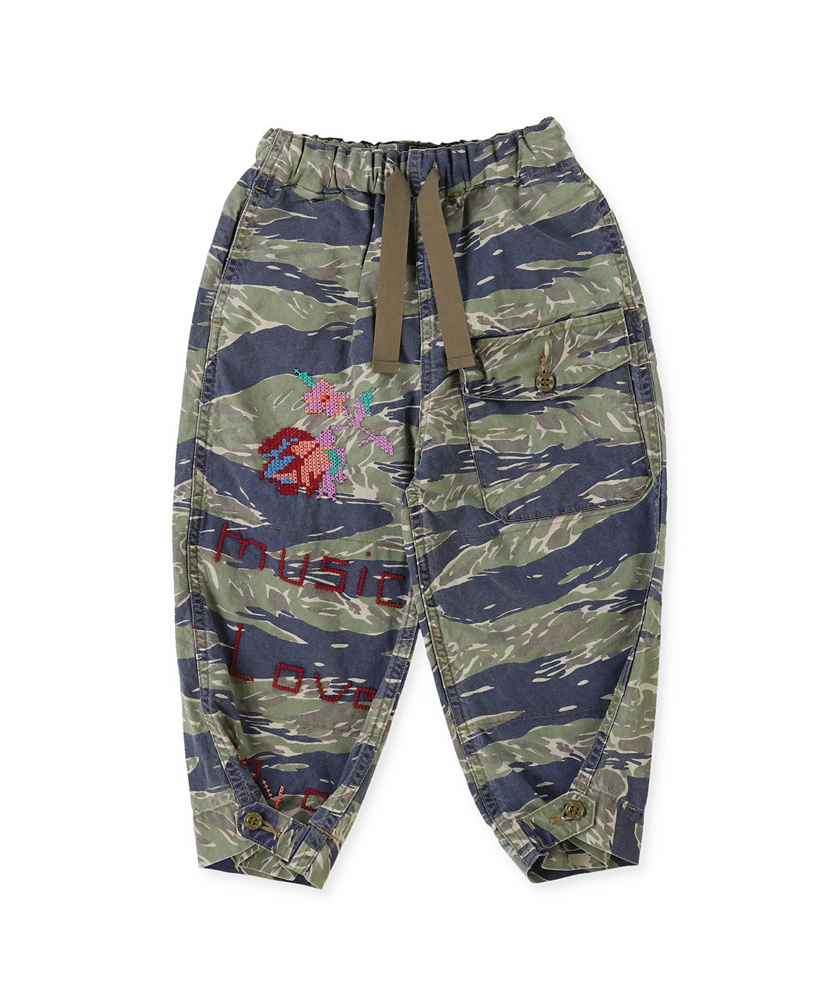ゴートゥーハリウッド GO TO HOLLYWOOD 迷彩プリントイージーパンツ