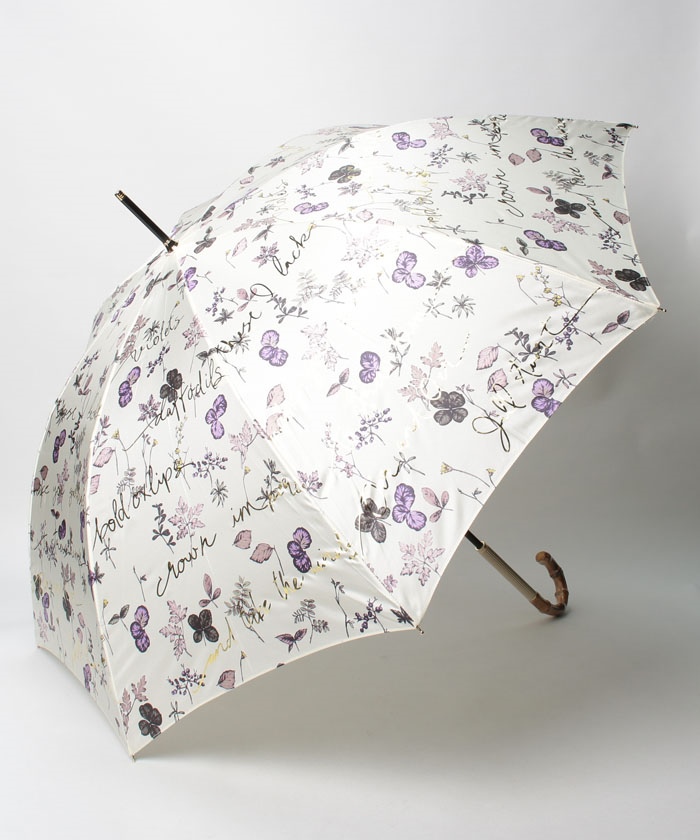 JILL STUART（ジル スチュアート）ランダムパール付き晴雨兼用傘(2段折