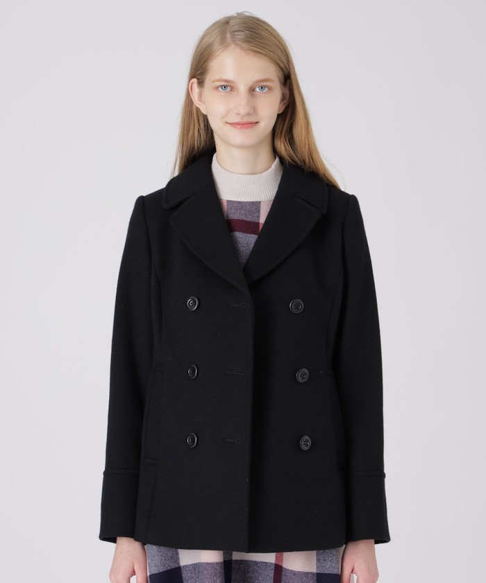 エアリーウールビーバーピーコート(504973029)｜阪急百貨店公式通販