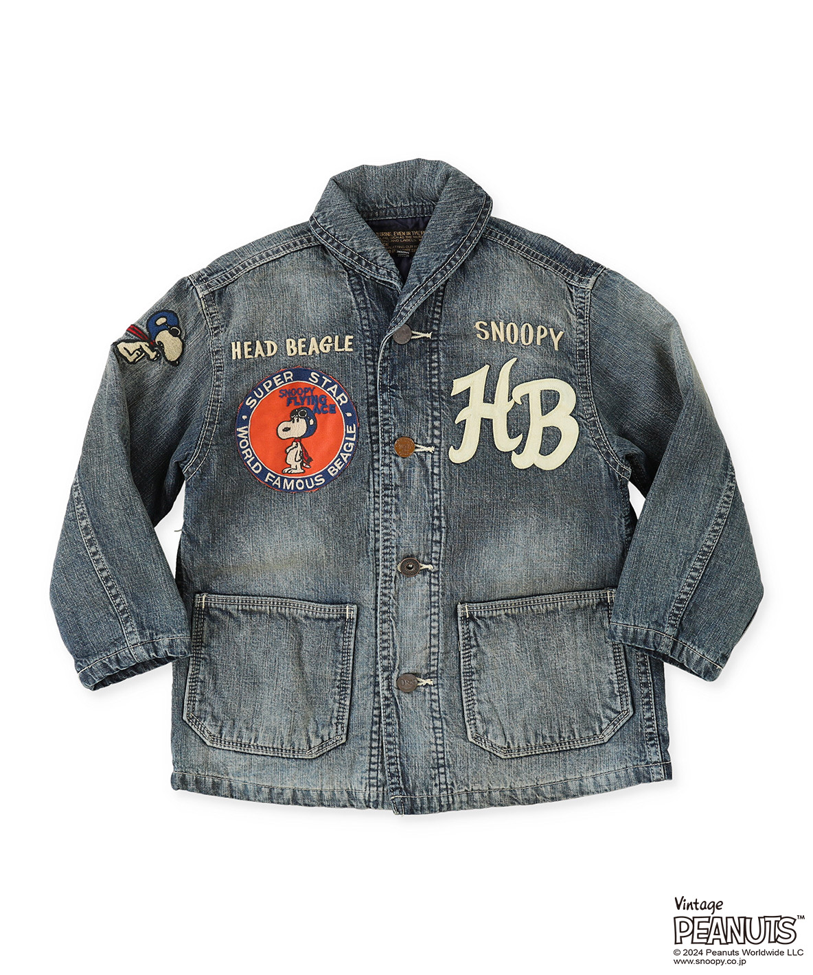 デニムダンガリー DENIM DUNGAREE 8ozDenimSNOOPYCo(506391559)｜阪急