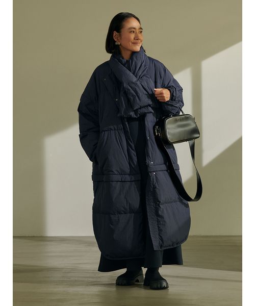 金子綾 for emmi】ecoマルチウェイダウンコート(506909024)｜阪急